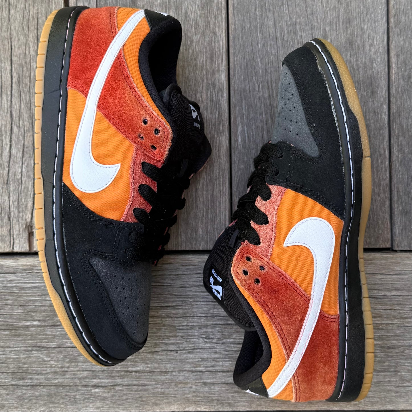 Nike SB Dunk Low Reverse RayGun Cinnabar Size 8.5