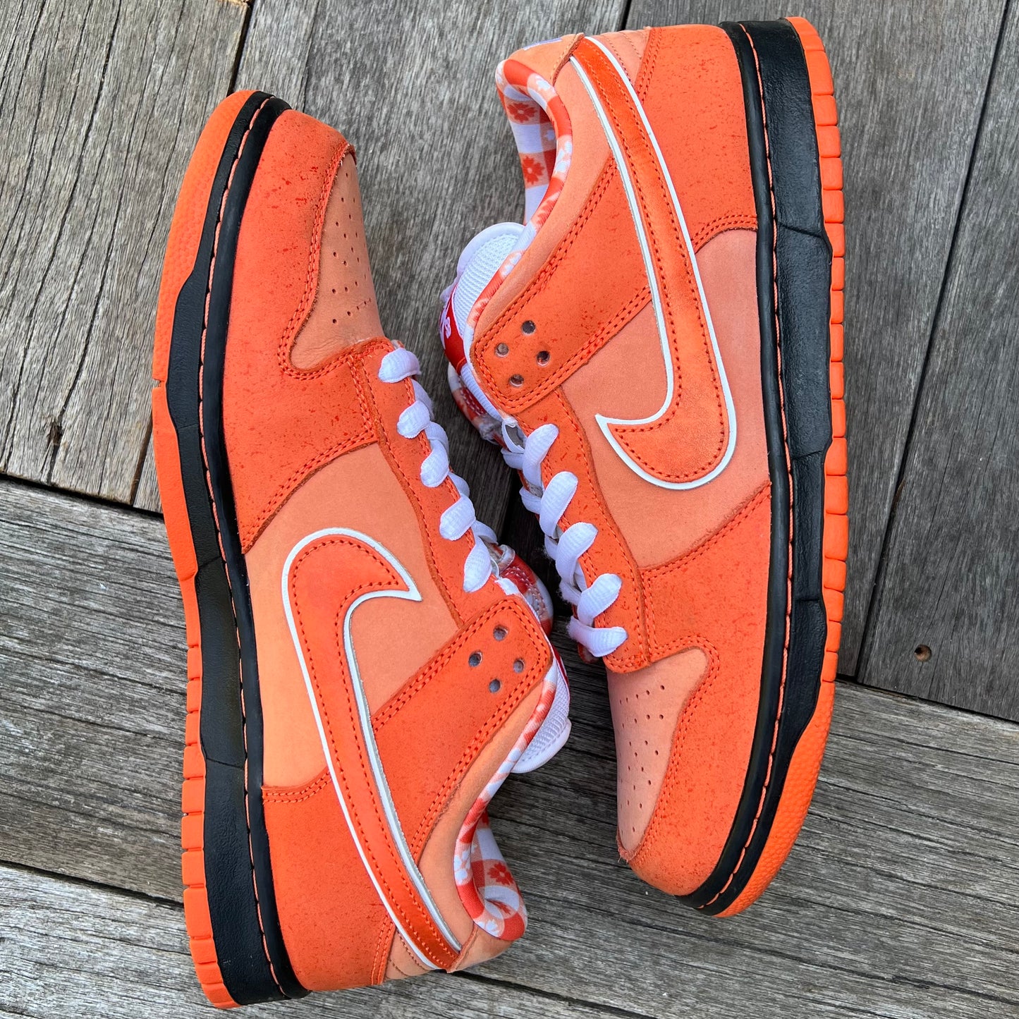 Nike SB Dunk Low Orange Lobster Size 10