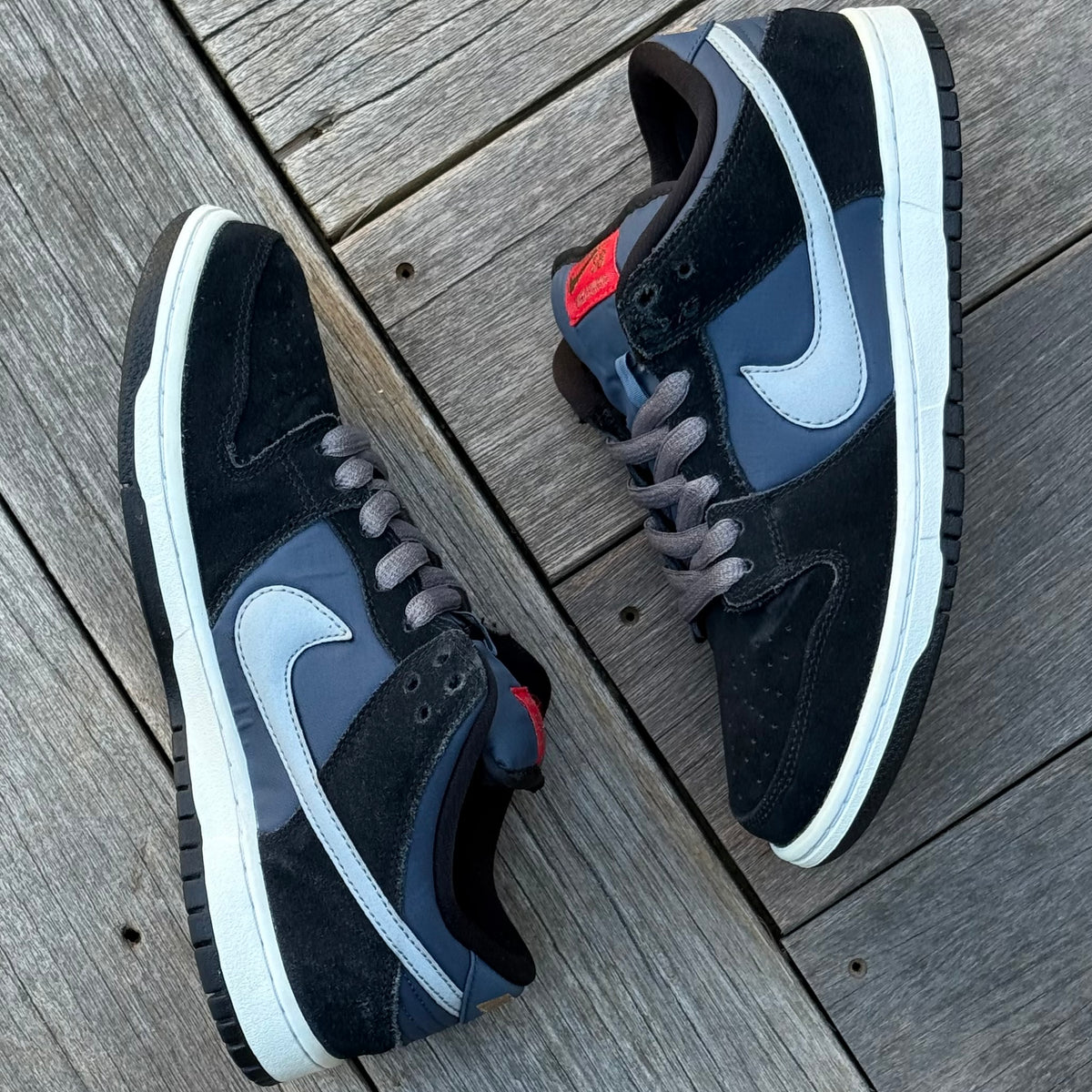 Nike SB Dunk Low Black New Slate Size 8