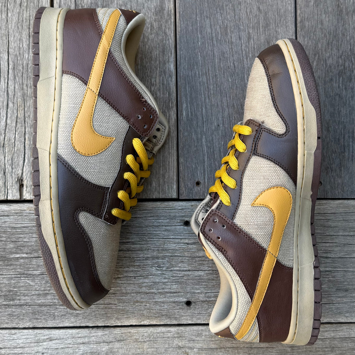 Nike Dunk Low 6.0 Khaki Haystack Baroque Brown Size 12