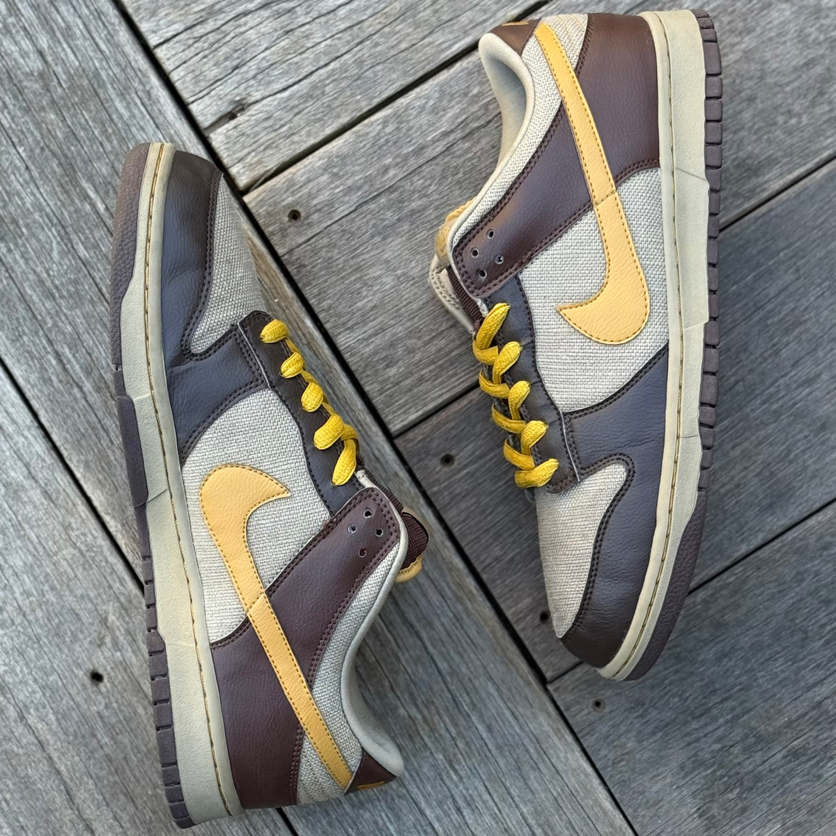 Nike Dunk Low 6.0 Khaki Haystack Baroque Brown Size 12