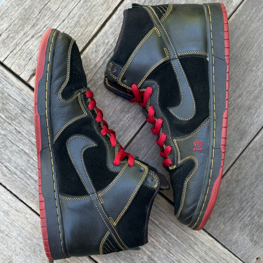 Nike SB Dunk High UnLucky13 Size 13