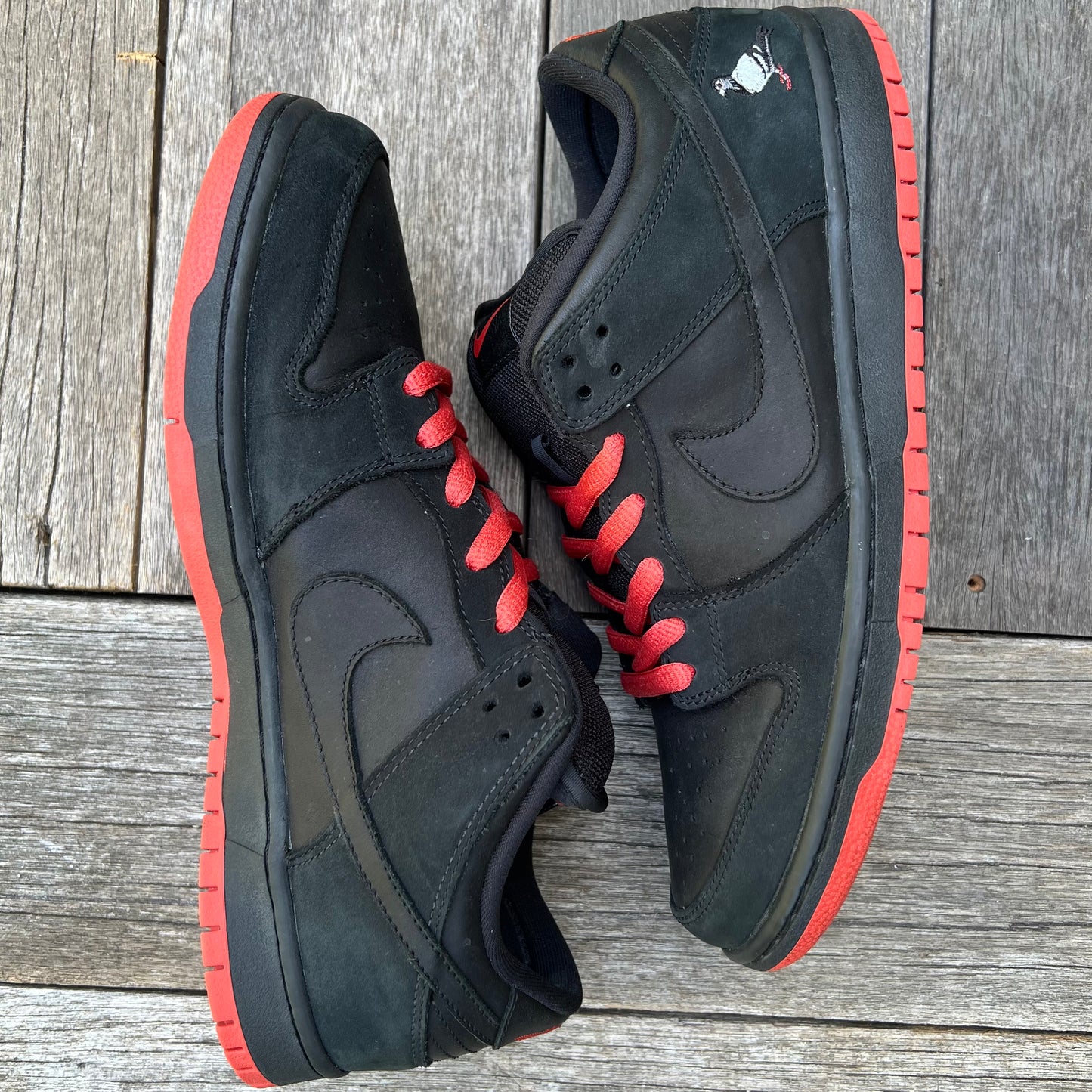 Nike SB Dunk Low Black Pigeon Size 11