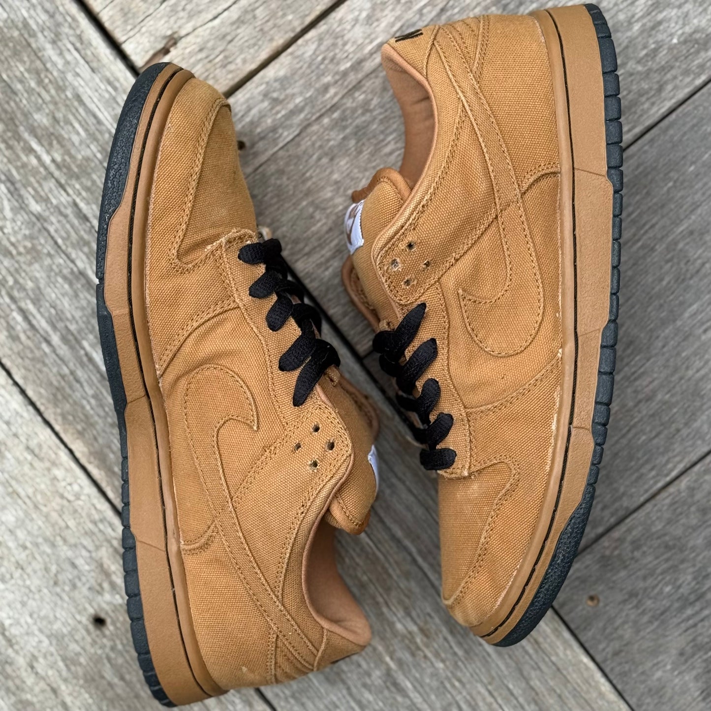 Nike SB Dunk Low Carhartt Shale Size 10