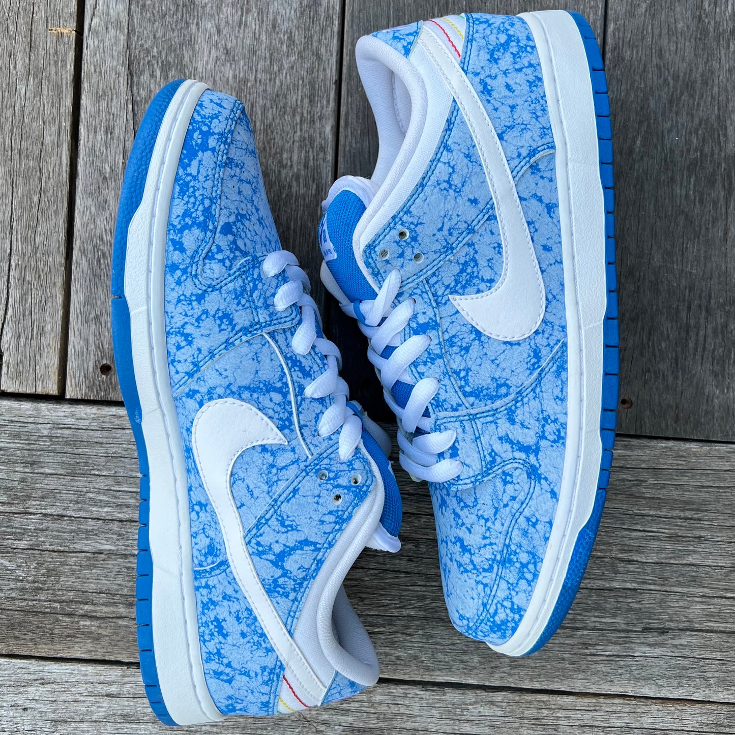 Nike SB Dunk Low Blue Marble Size 11