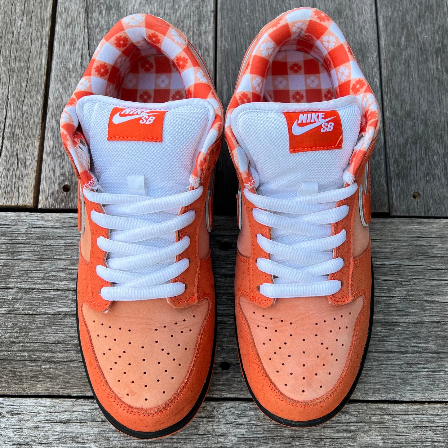 Nike SB Dunk Low Orange Lobster Size 9