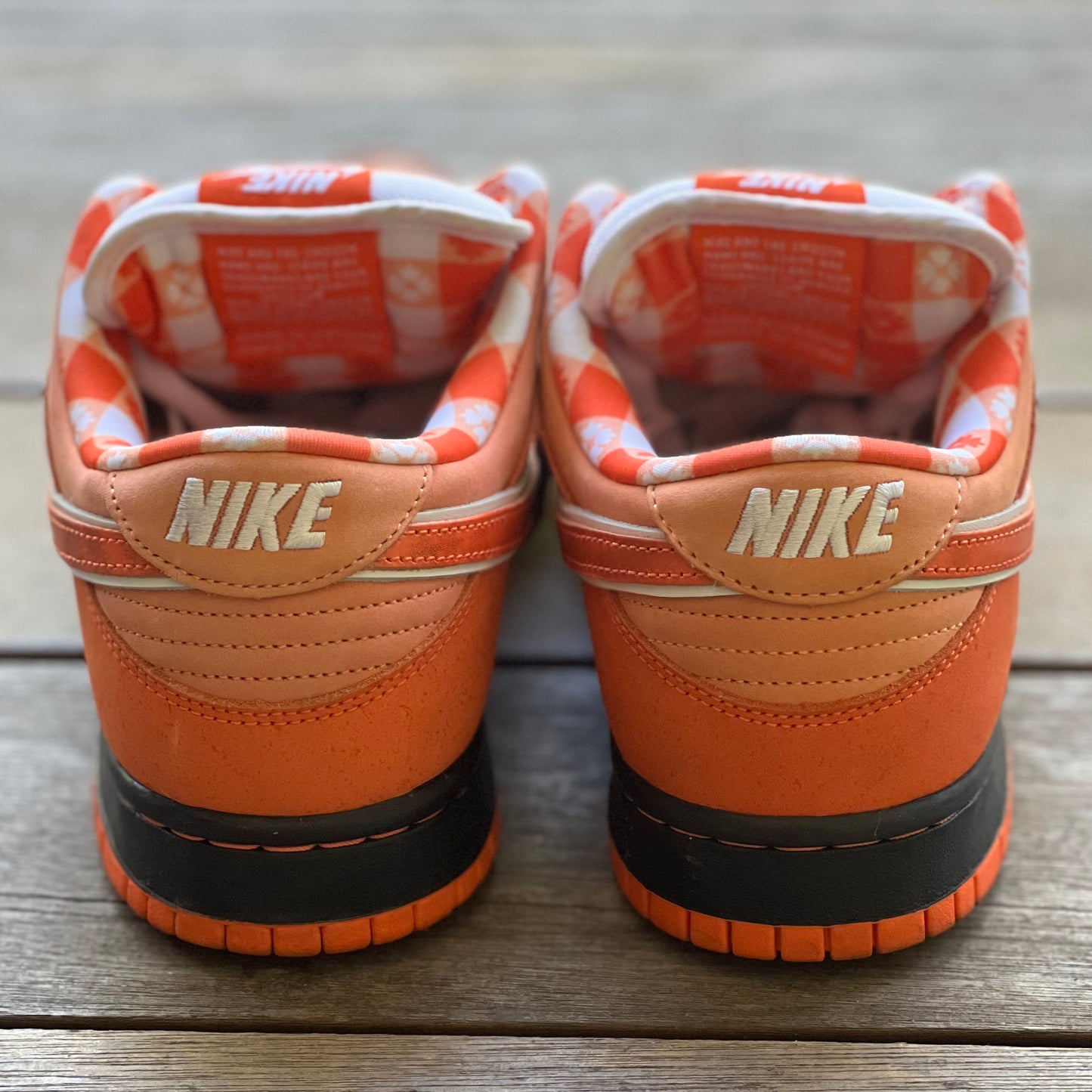 Nike SB Dunk Low Orange Lobster Size 10