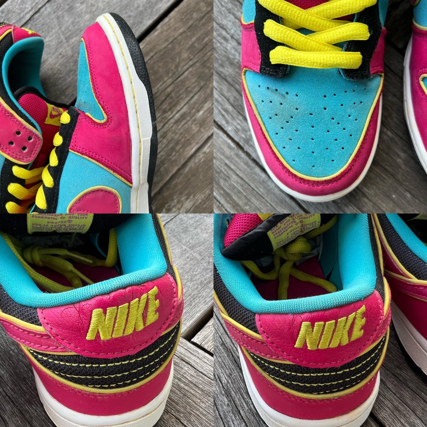 Nike SB Dunk Low Miss PacMan Size 8