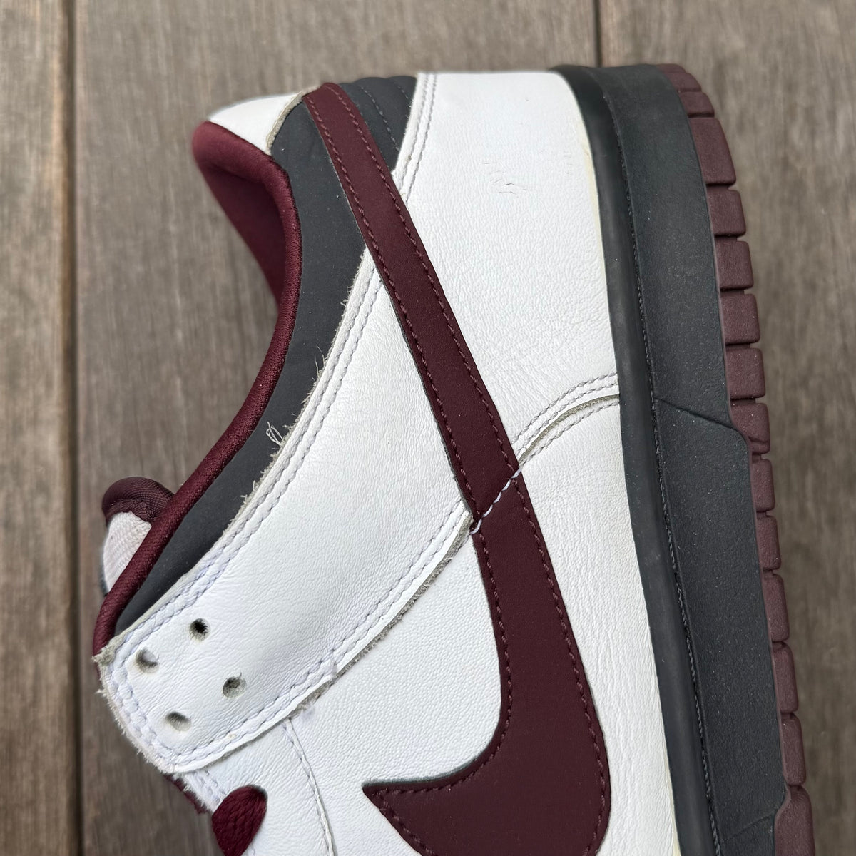 Nike Dunk Low 6.0 White New Redwood Anthracite Size 12