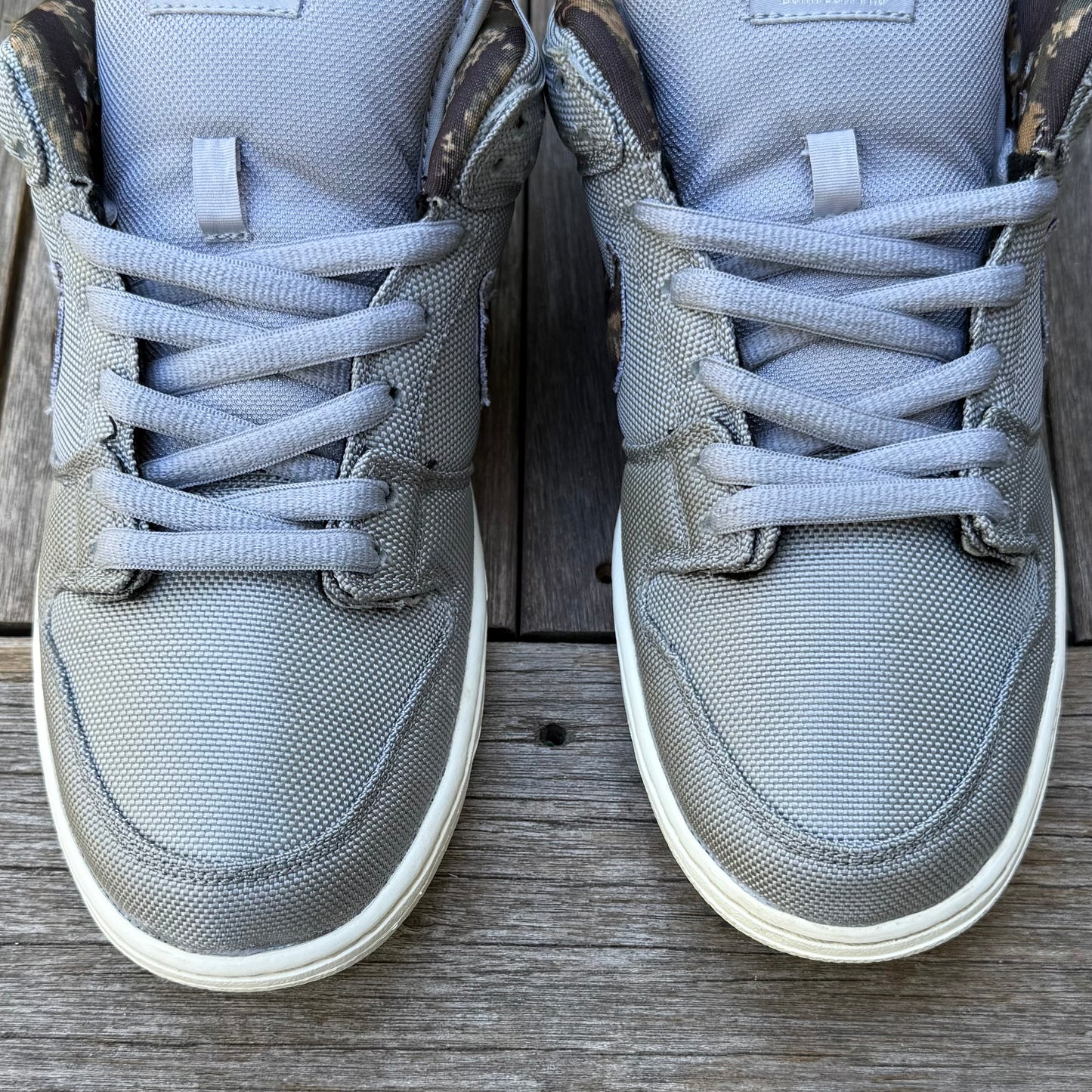 Nike SB Dunk Low Wolf Grey Digi Camo Size 11