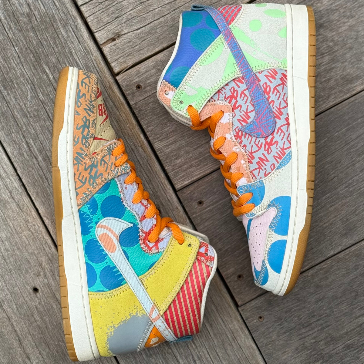 Nike SB Dunk High What the Thomas Campbell Size 11