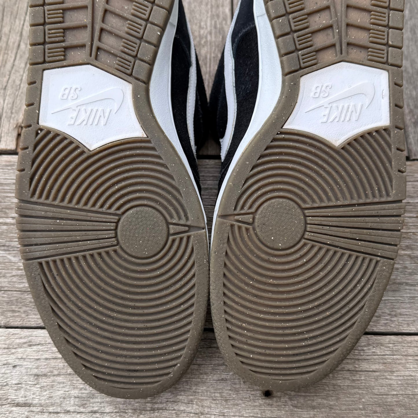 Nike SB Dunk Low Black/White Size 13