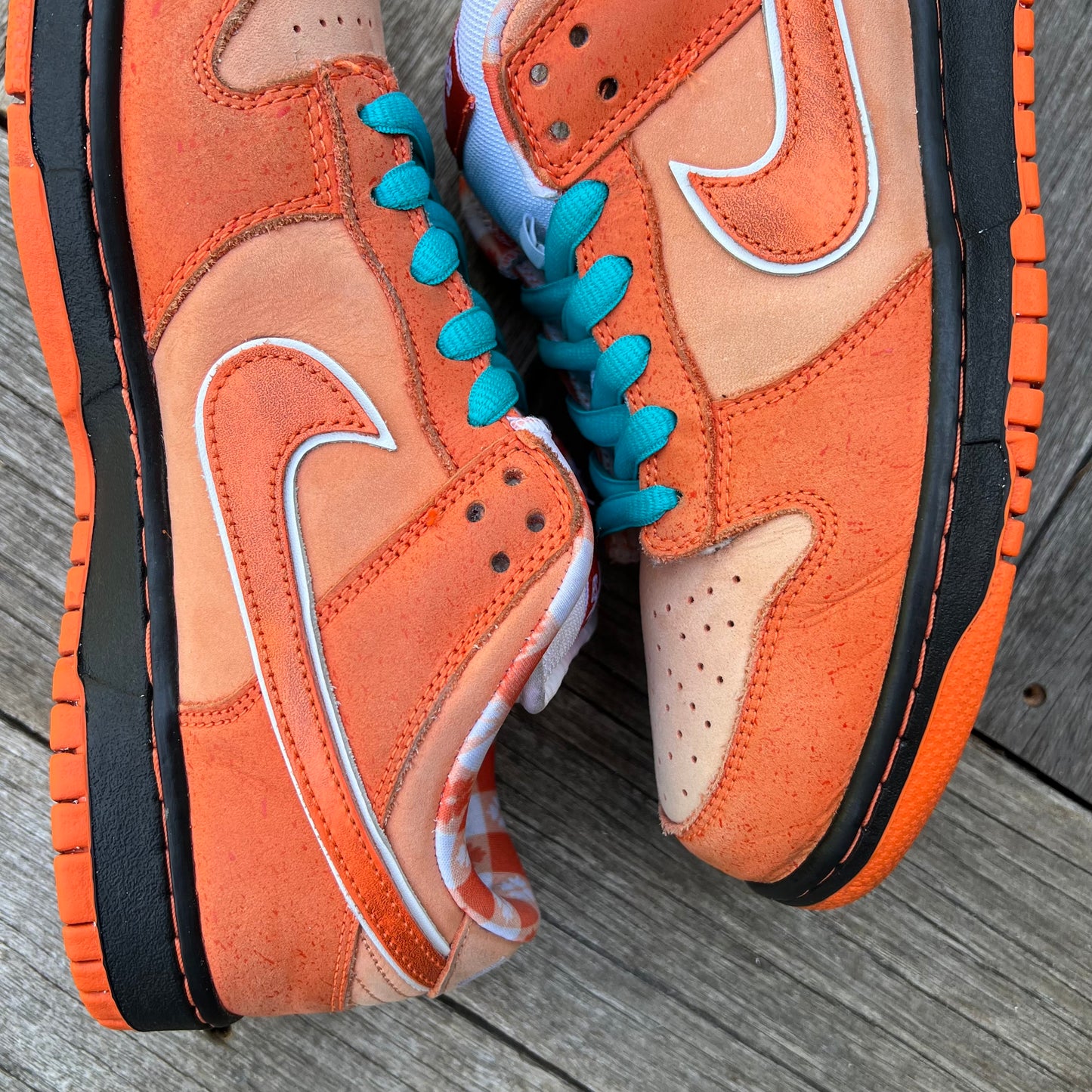 Nike SB Dunk Low Orange Lobster Size 9.5