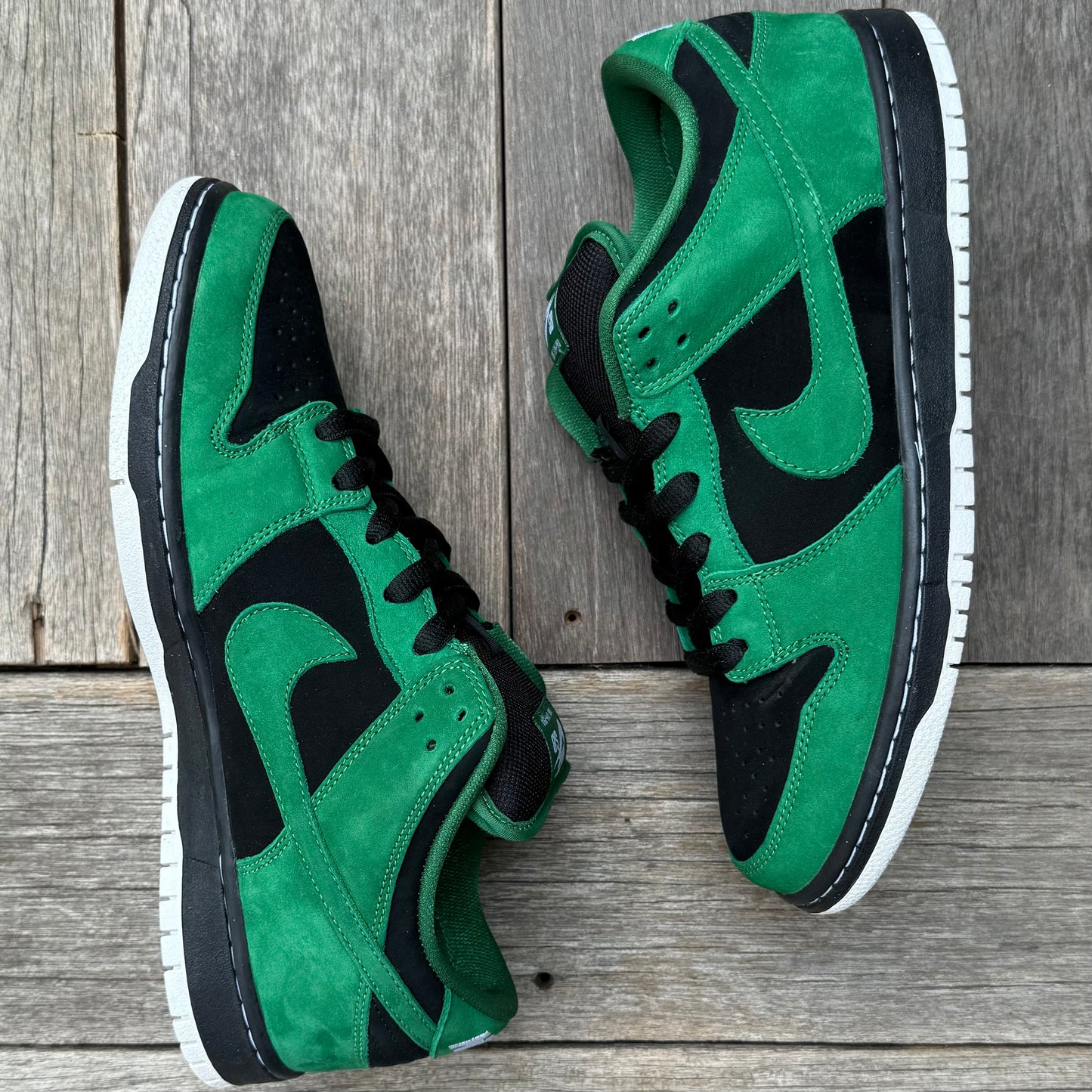 Nike SB Dunk Low Green Lantern Size 10