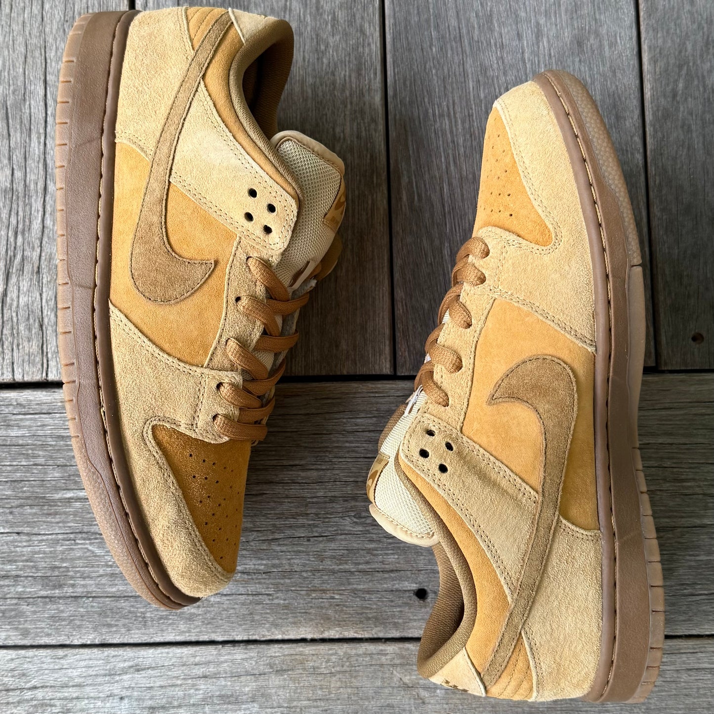 Nike SB Dunk Low Reverse Wheat Forbes Size 10.5