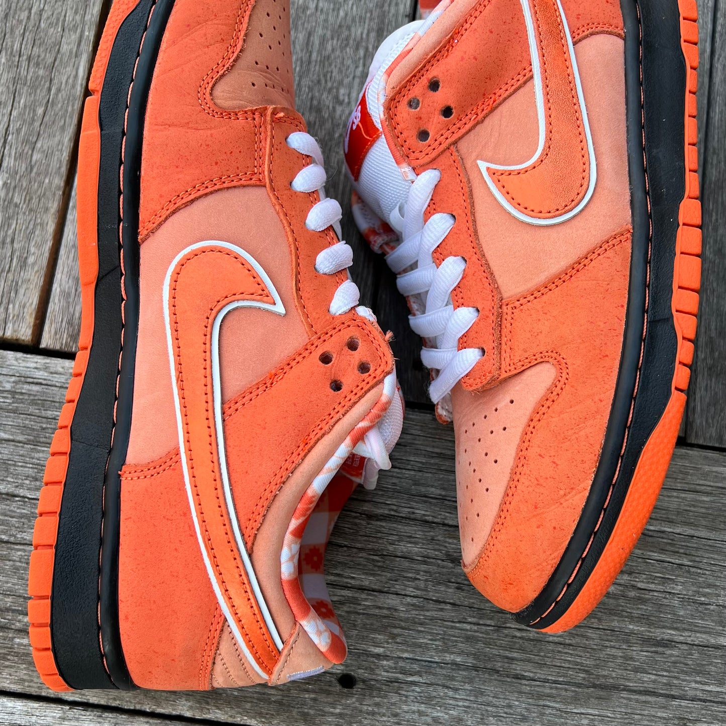 Nike SB Dunk Low Orange Lobster Size 9