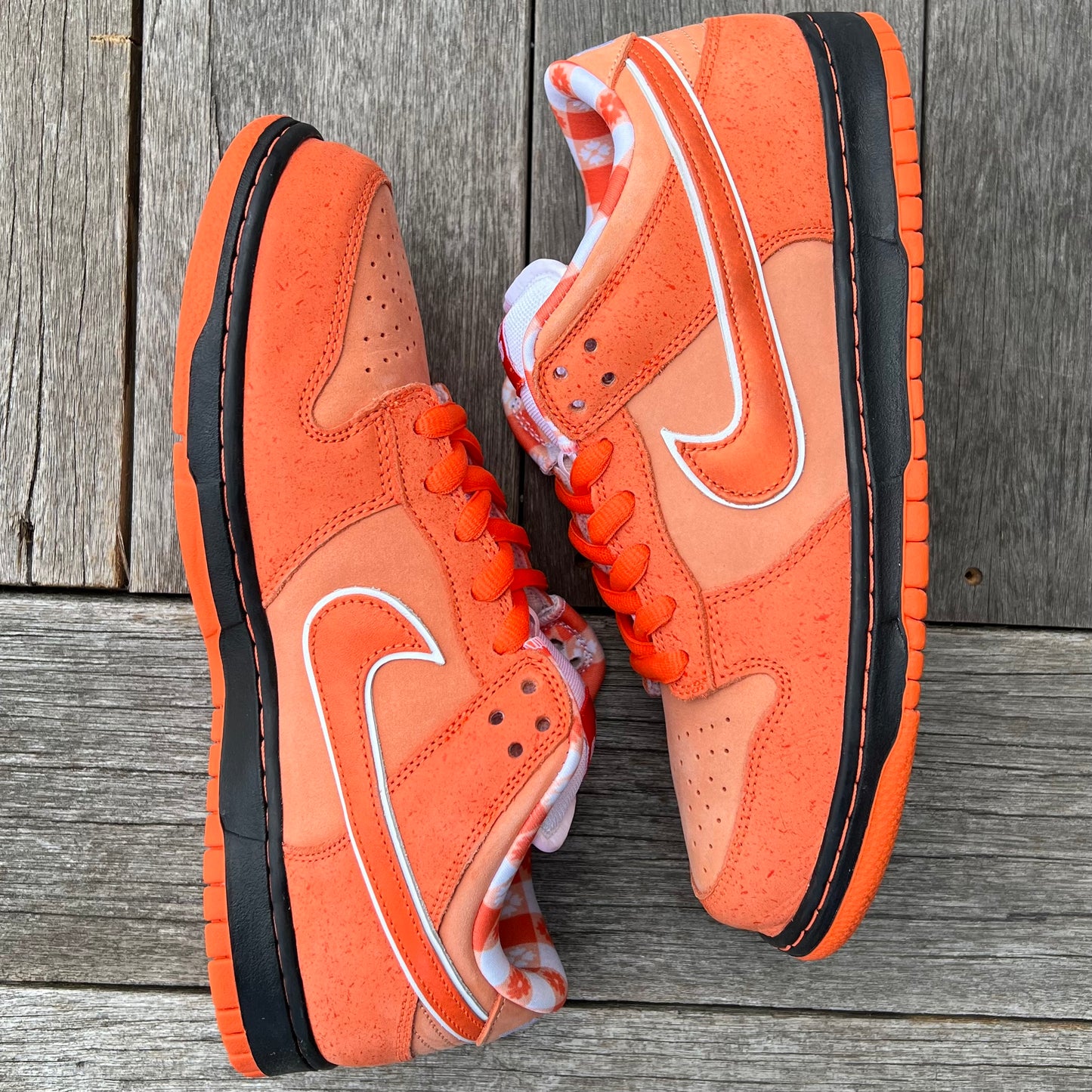 Nike SB Dunk Low Orange Lobster Size 10.5