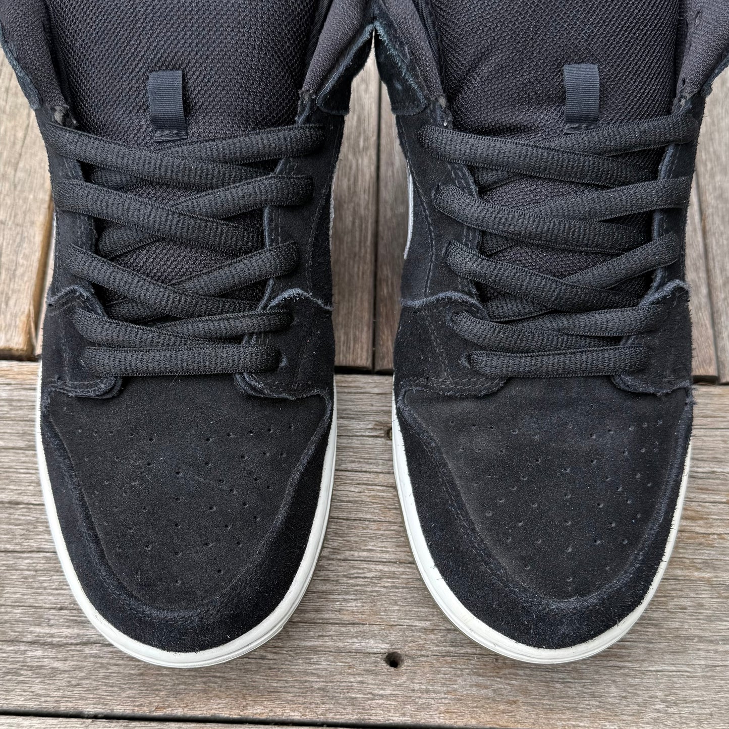 Nike SB Dunk Low Black/White Size 13