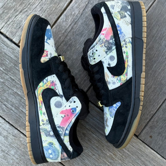 Nike SB Dunk Low Supreme Rammellzee Size 9.5