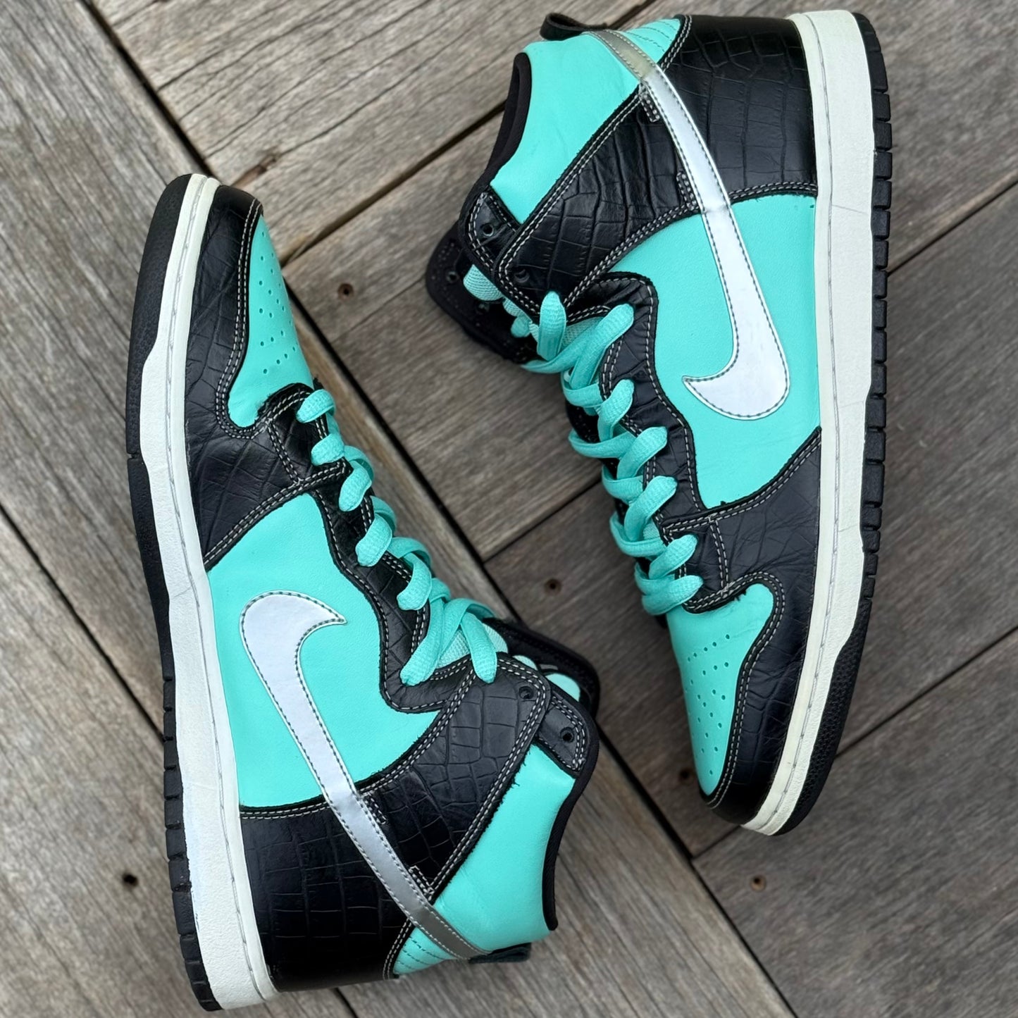 Nike SB Dunk High Tiffany Diamond Size 11