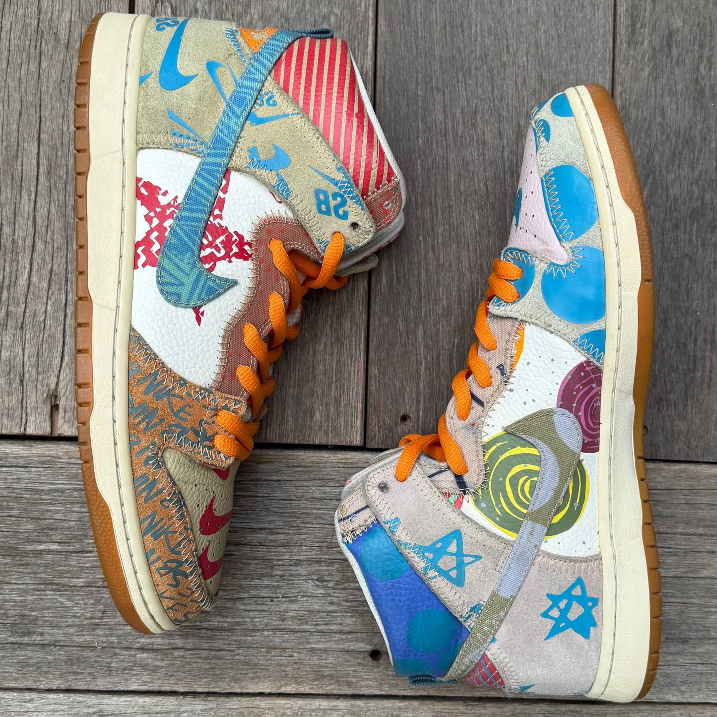 Nike SB Dunk High What the Thomas Campbell Size 13