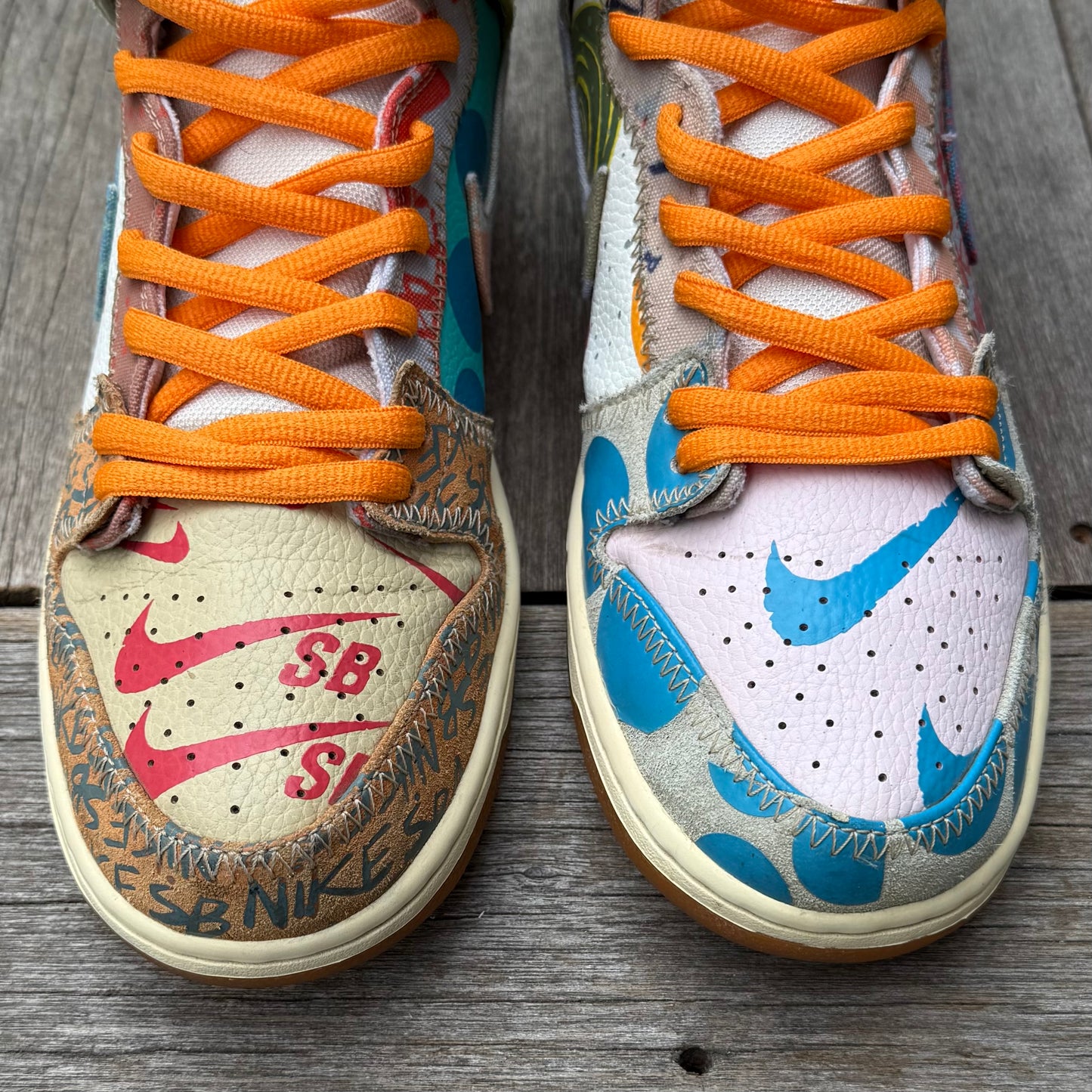Nike SB Dunk High What the Thomas Campbell Size 13