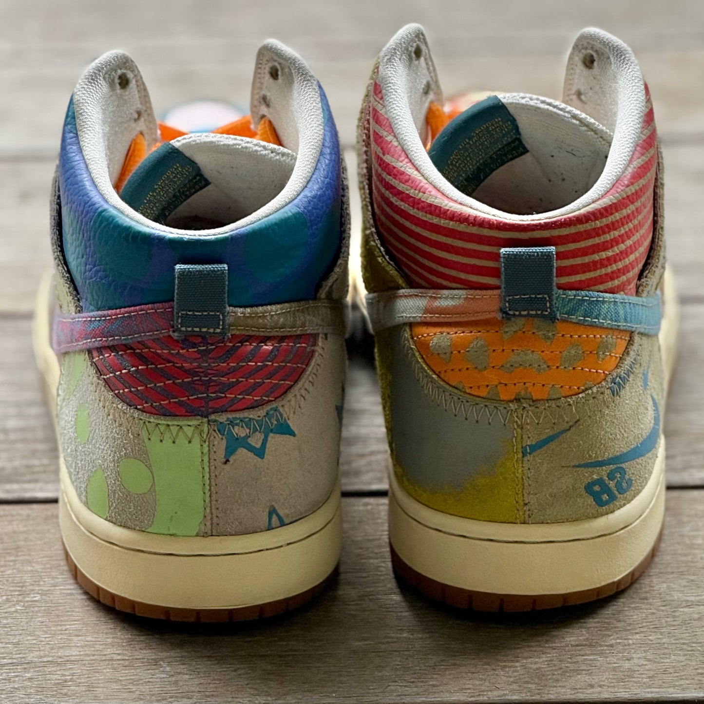 Nike SB Dunk High What the Thomas Campbell Size 13