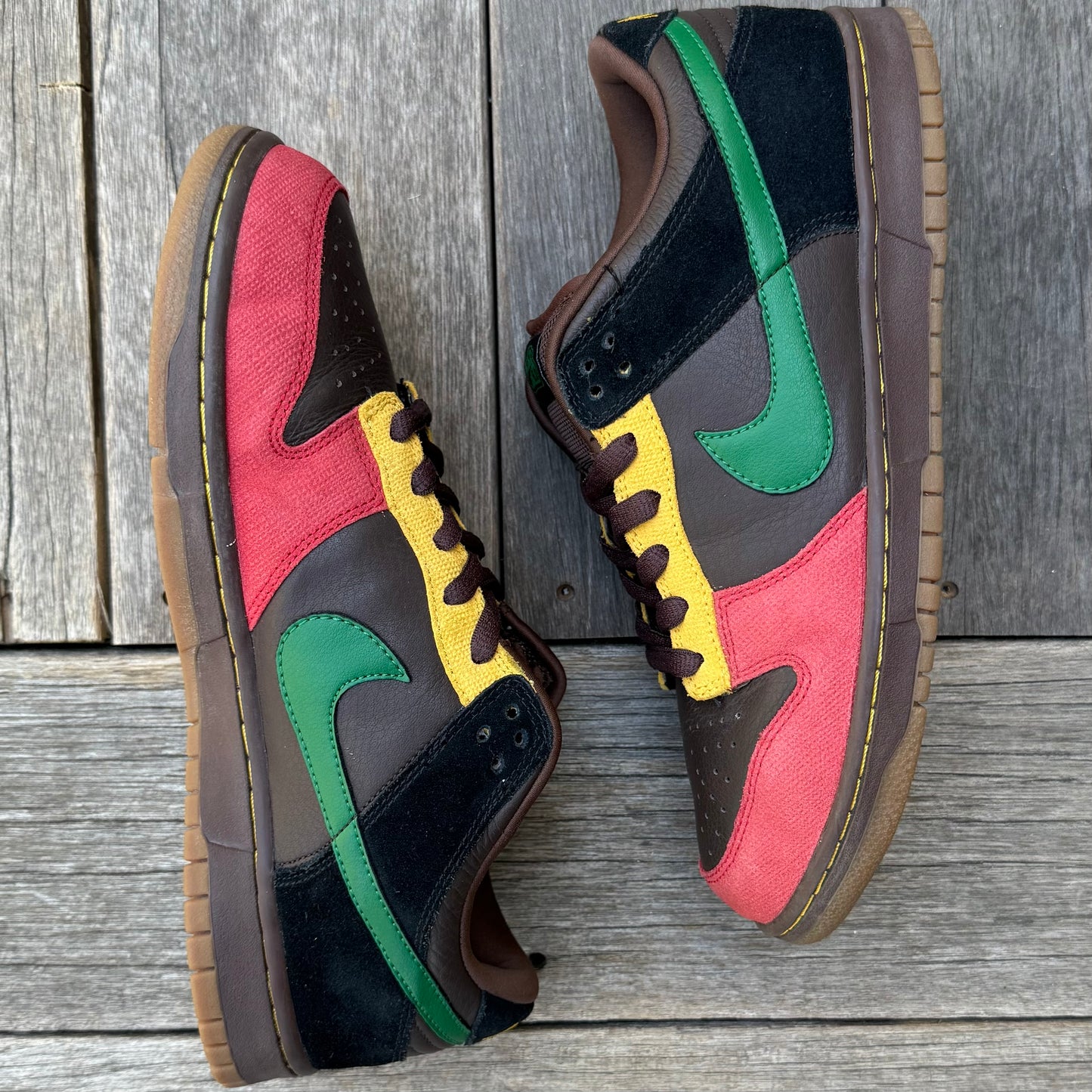Nike Dunk Low 6.0 Rasta Size 10.5