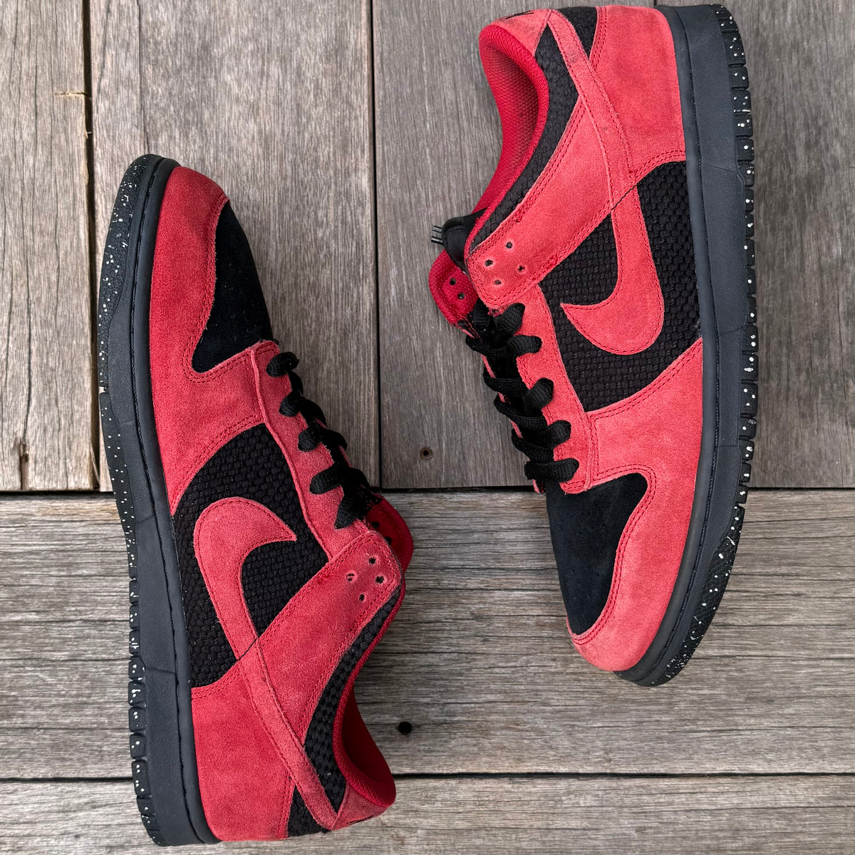 Nike Dunk Low CL ‘Red Lantern’ (Red/Black Hemp) Size 11