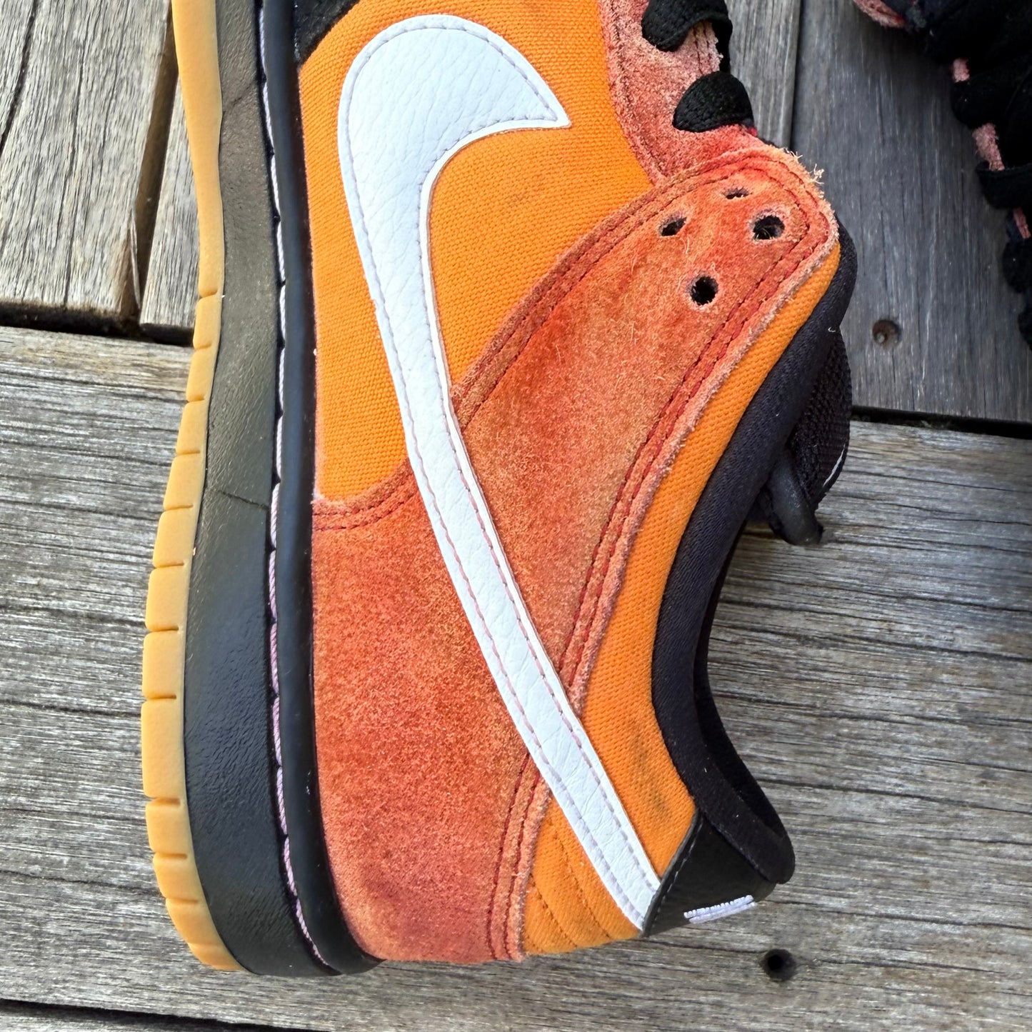 Nike SB Dunk Low Reverse RayGun Cinnabar Size 8.5