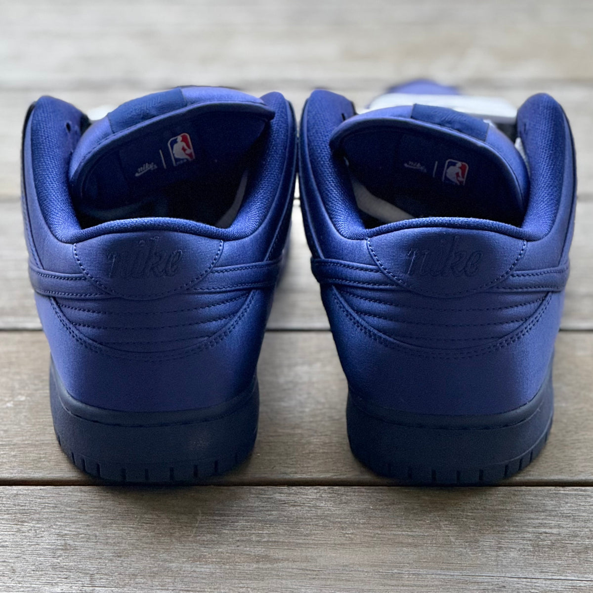 Nike SB Dunk Low NBA Deep Royal Blue Satin Size 13