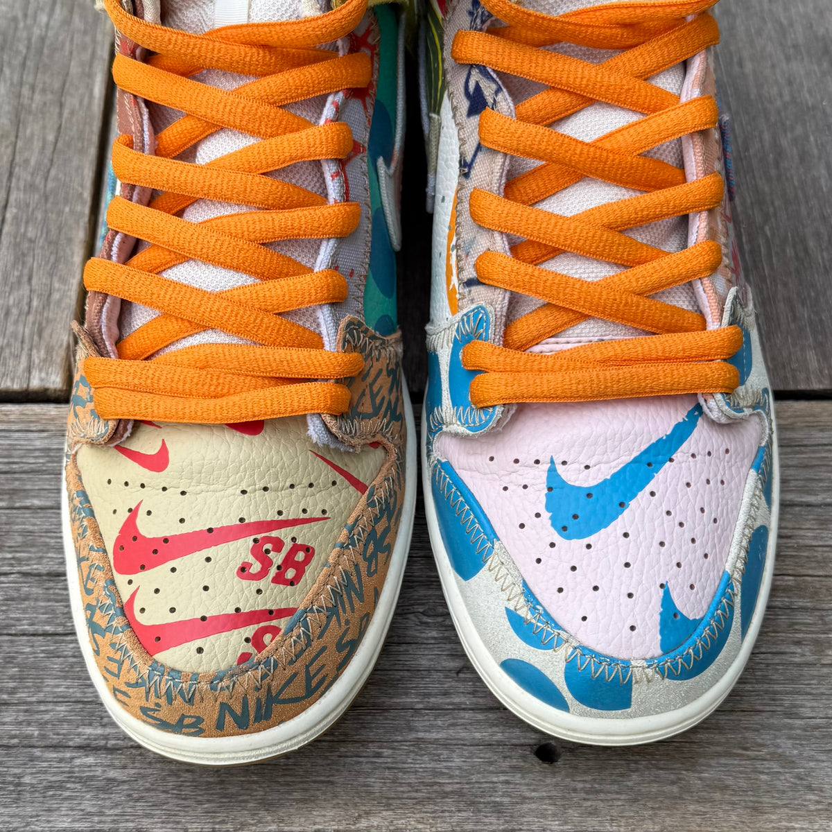 Nike SB Dunk High What the Thomas Campbell Size 11