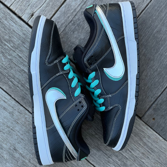 Nike SB Dunk Low Black Diamond Size 10.5