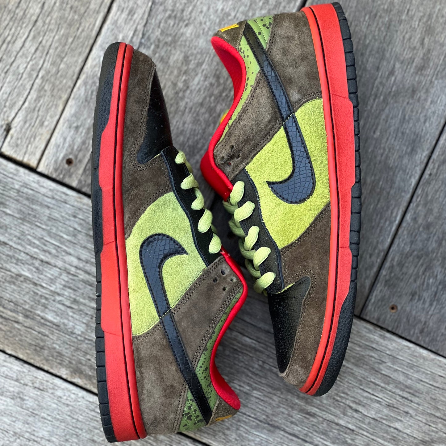 Nike SB Dunk Low Asparagus Size 10