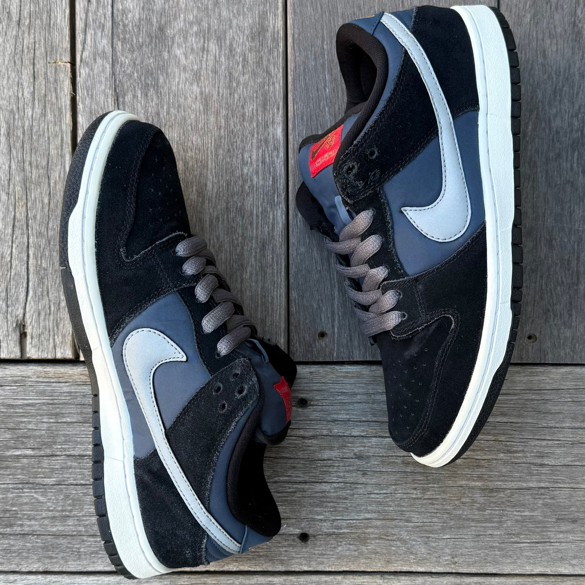 Nike SB Dunk Low Black New Slate Size 8