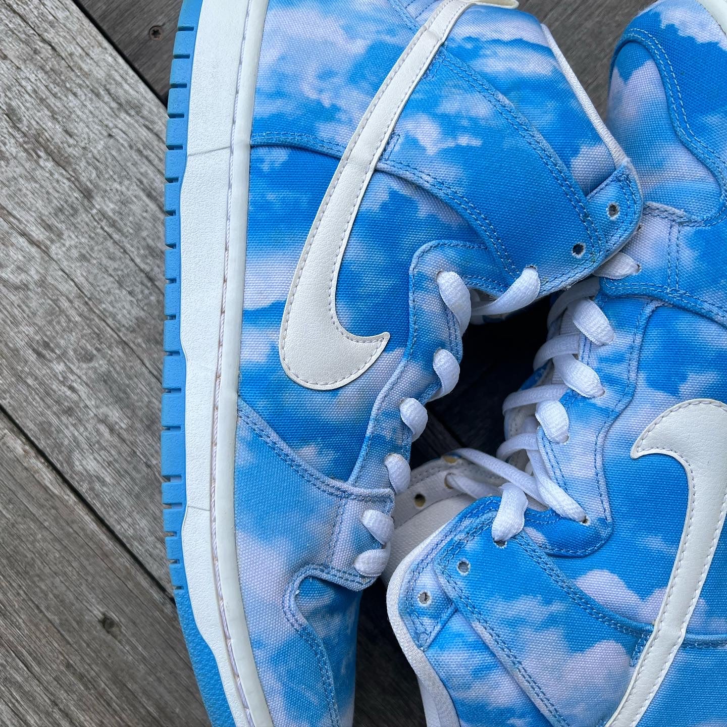 Nike SB Dunk High Blue Clouds 420 Size 11 – The SB Stockroom