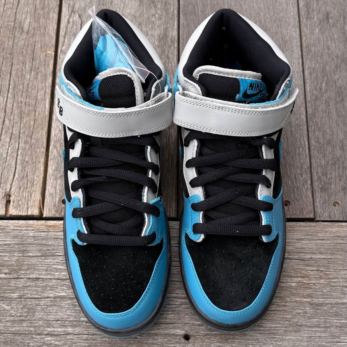 Nike SB Dunk Mid Aqua Fuel Blue Size 9.5