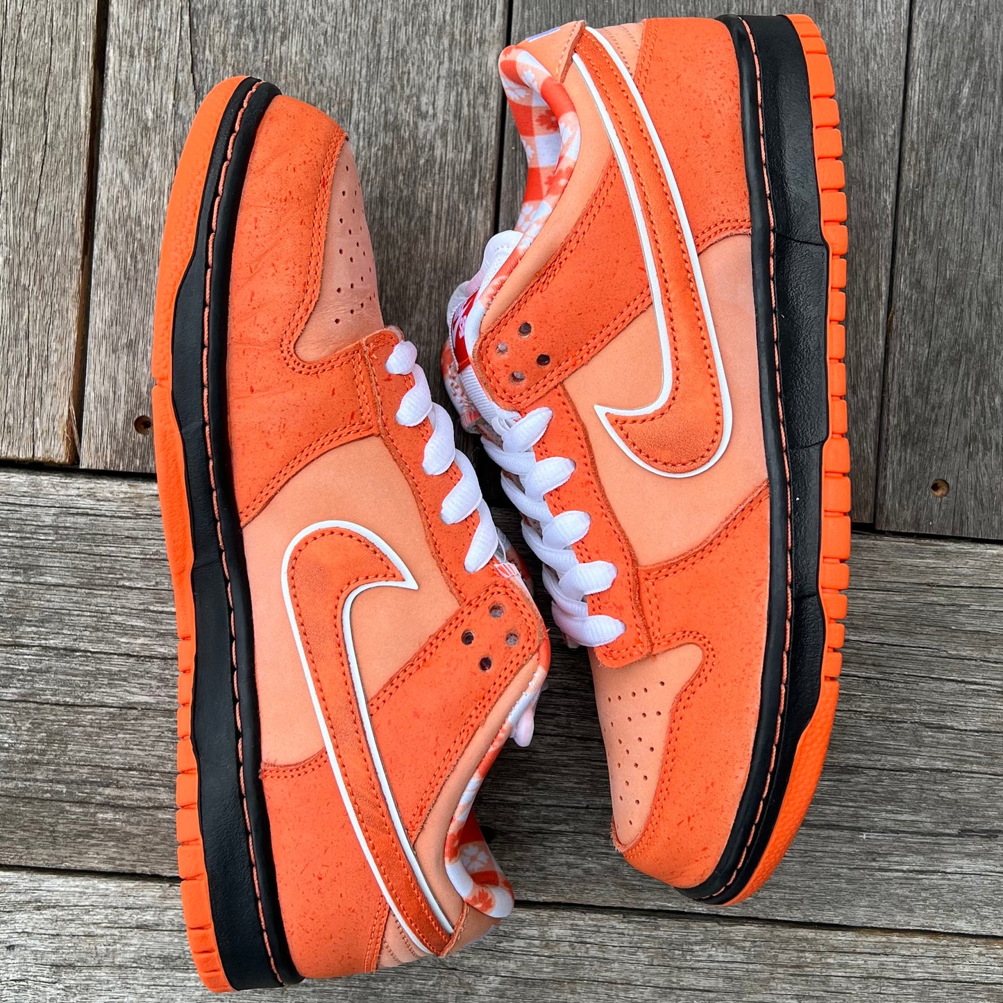 Nike SB Dunk Low Orange Lobster Size 8