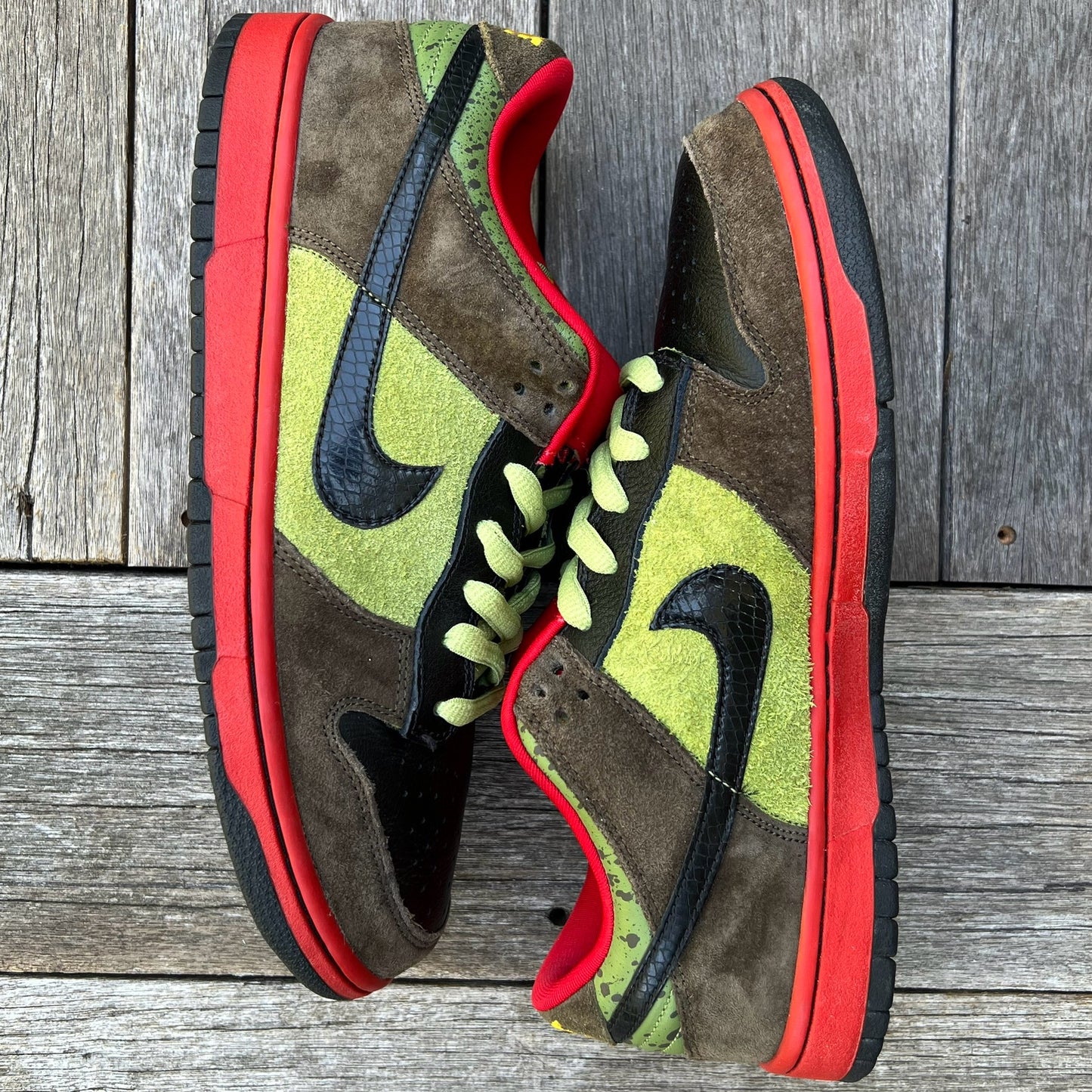 Nike SB Dunk Low Asparagus Size 10