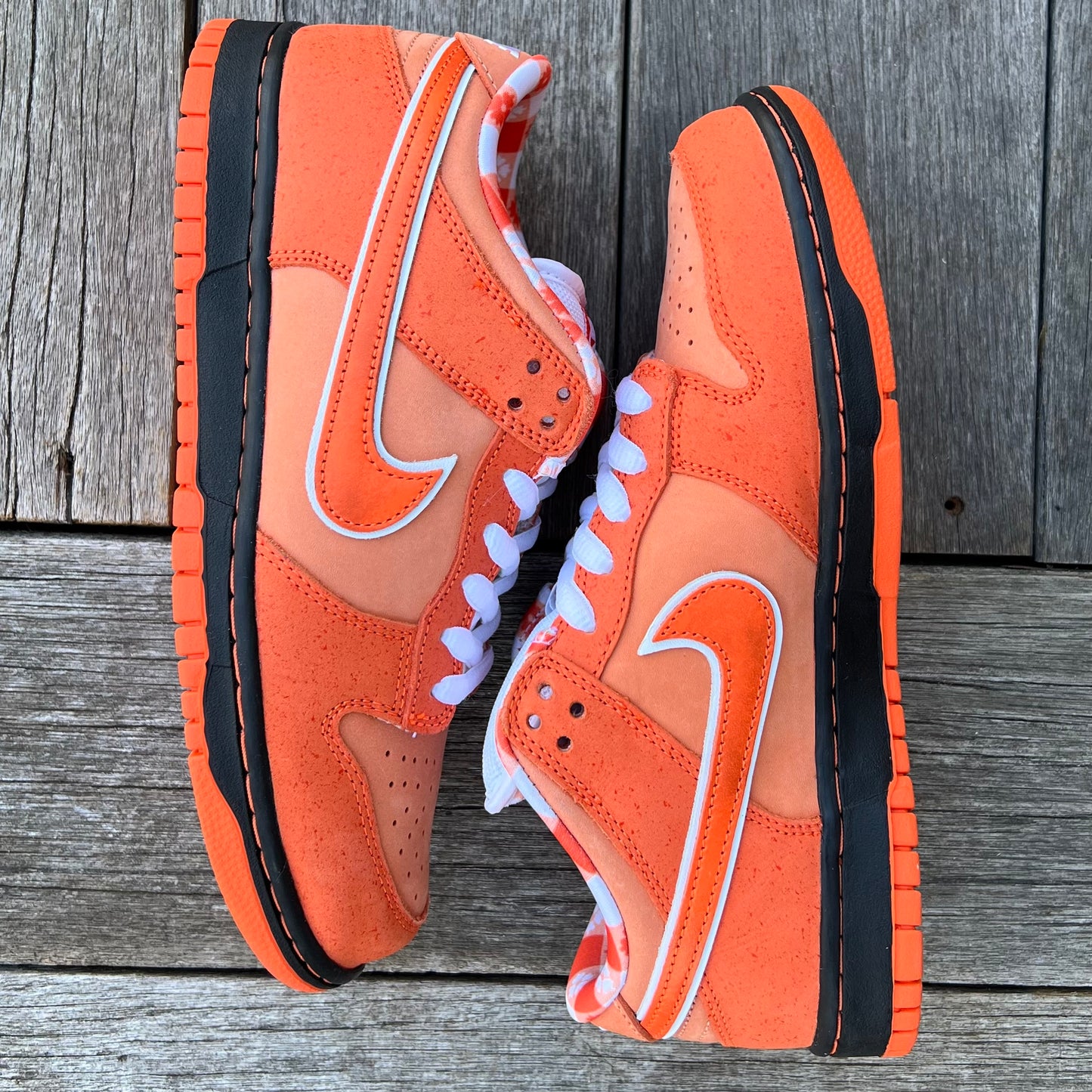 Nike SB Dunk Low Orange Lobster Size 8