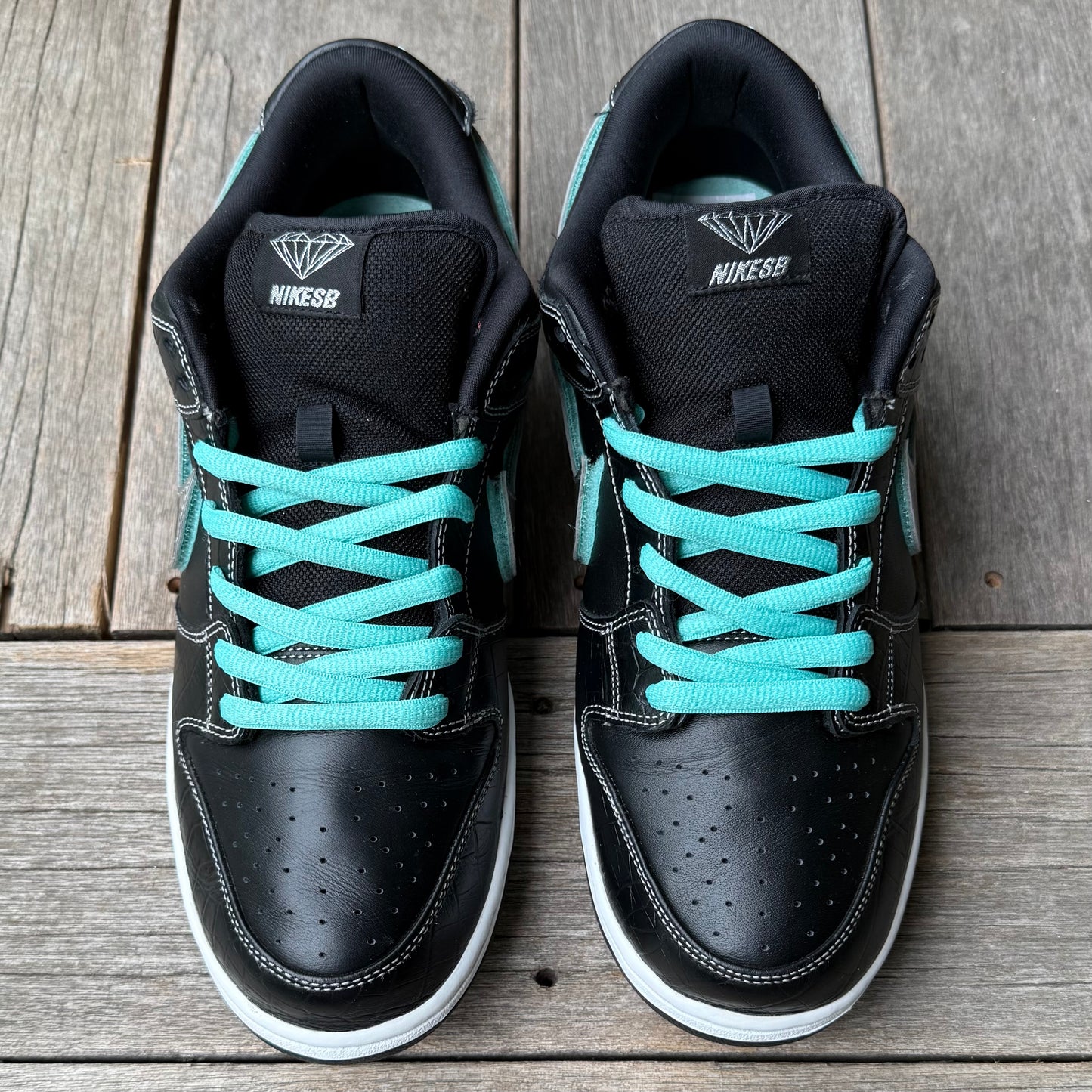 Nike SB Dunk Low Black Diamond Size 11.5