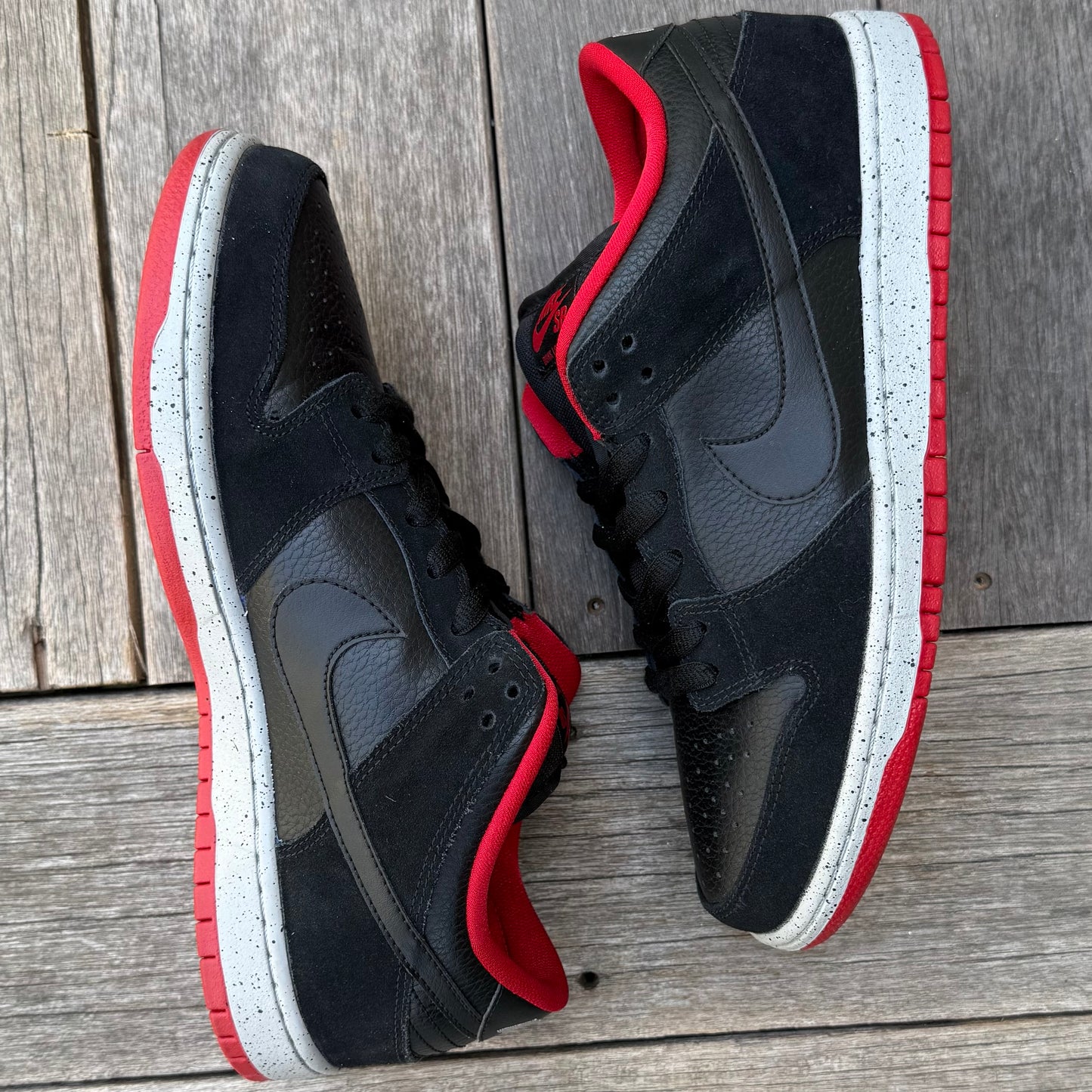 Nike SB Dunk Low Black Cement Size 10.5