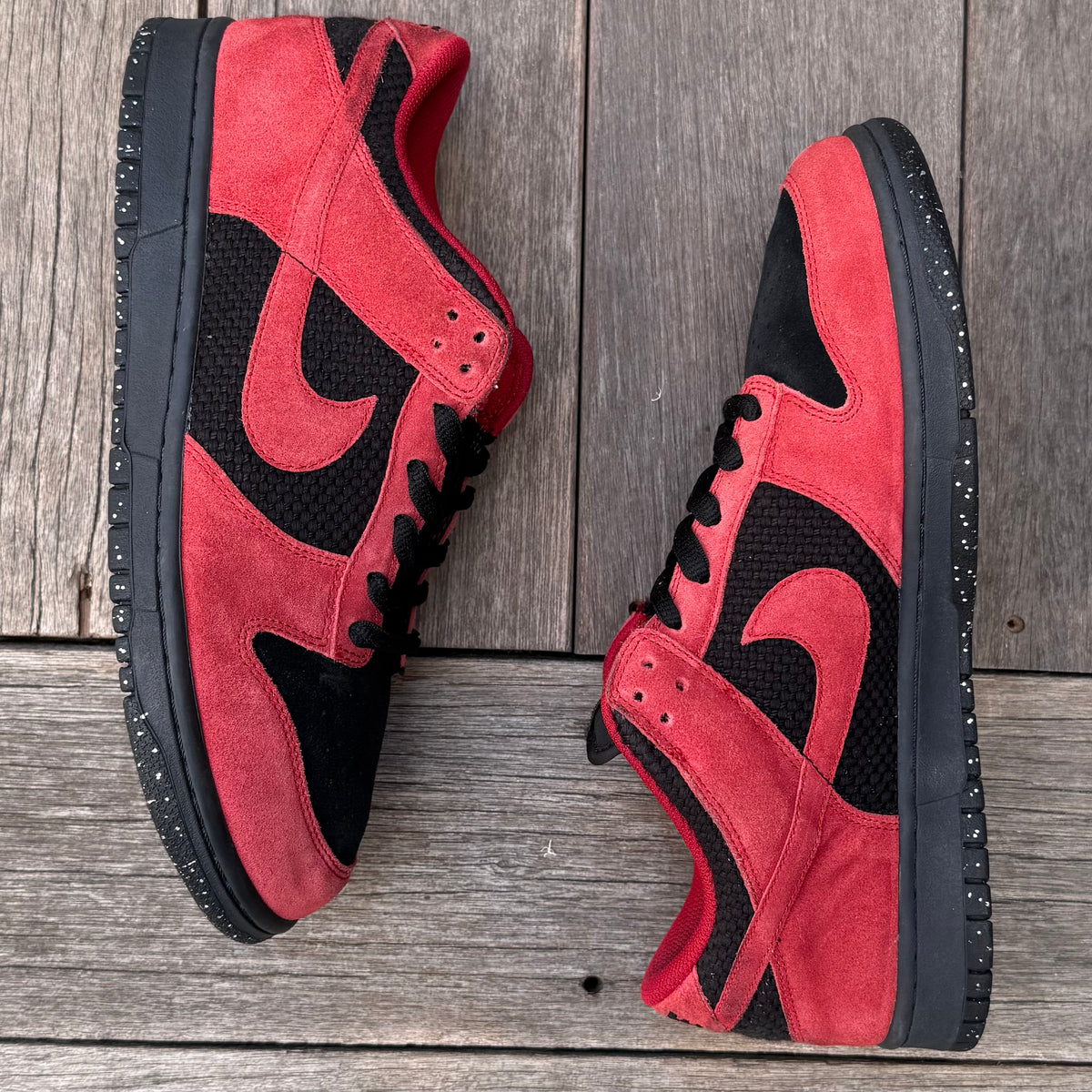 Nike Dunk Low CL ‘Red Lantern’ (Red/Black Hemp) Size 11