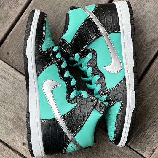 Nike SB Dunk High Tiffany Diamond High Size 10