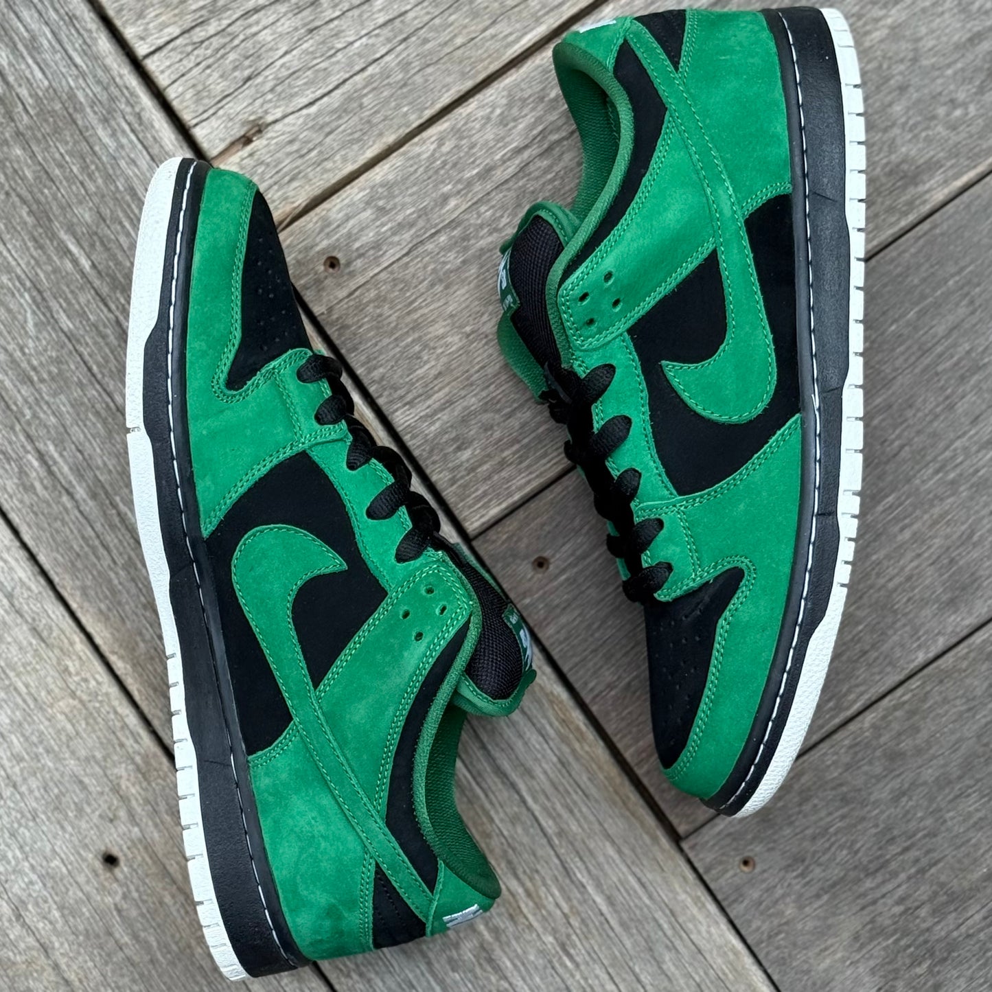 Nike SB Dunk Low Green Lantern Size 10