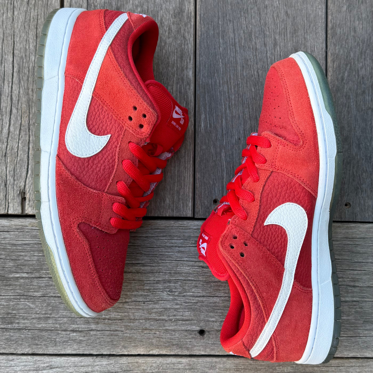 Nike SB Dunk Low Challenge Red Size 9.5