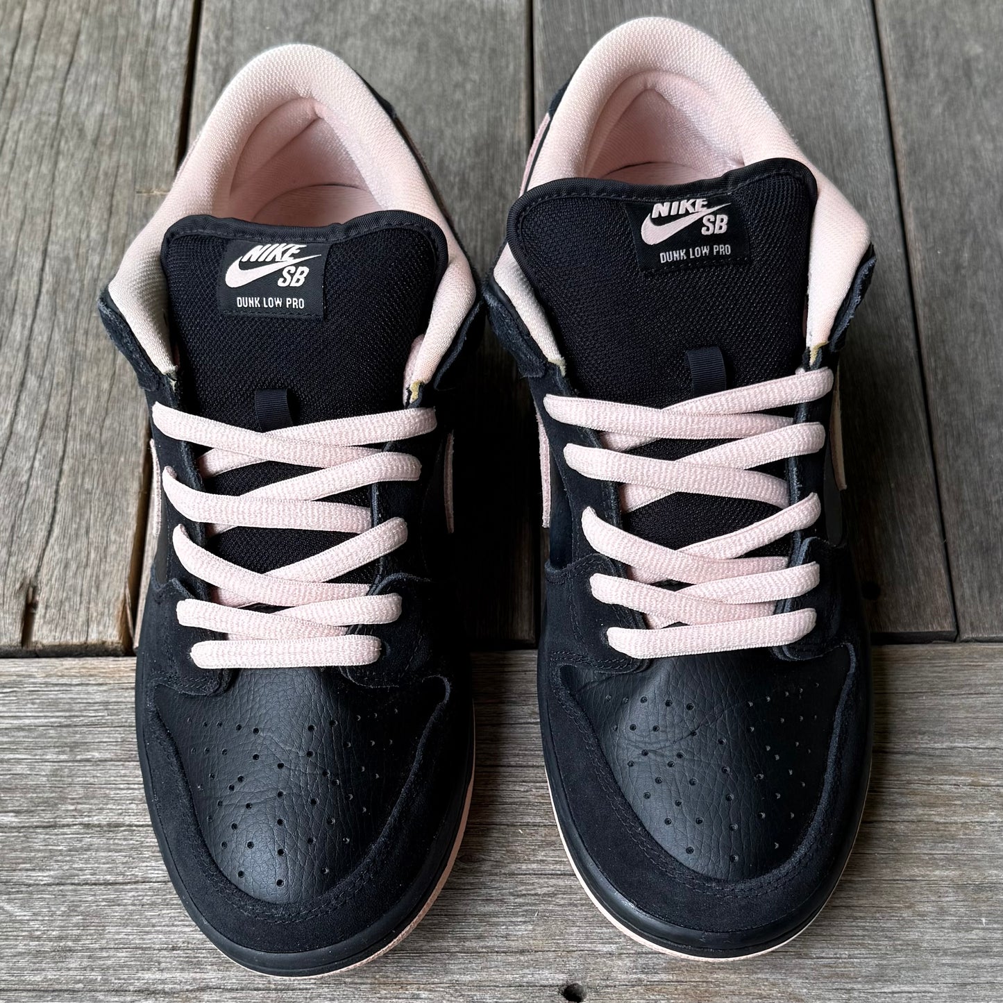 Nike SB Dunk Low Black Pink Coral Size 10.5