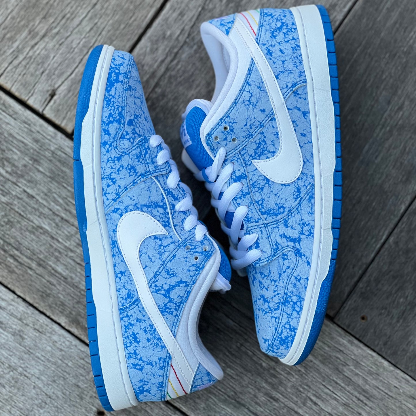 Nike SB Dunk Low Blue Marble Size 11