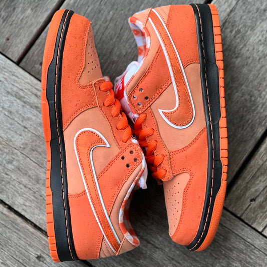 Nike SB Dunk Low Orange Lobster Size 8