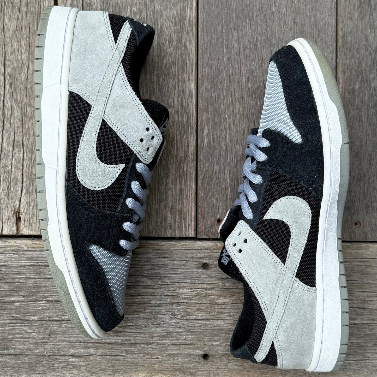 Nike SB Dunk Low Black Wolf Grey Size 11
